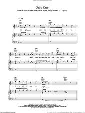 Cover icon of Only One sheet music for voice, piano or guitar by Peter Andre, intermediate skill level