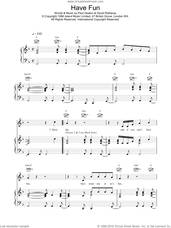 Cover icon of Have Fun sheet music for voice, piano or guitar by The Beautiful South, intermediate skill level