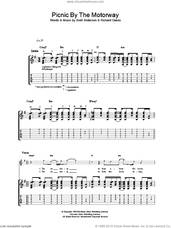 Cover icon of Picnic By The Motorway sheet music for guitar (tablature) by Suede, intermediate skill level