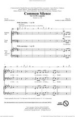 Cover icon of Common Silence sheet music for choir (SATB: soprano, alto, tenor, bass) by Marie-Claire Saindon and Linda Studley, intermediate skill level