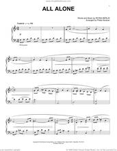 Cover icon of All Alone (arr. Phillip Keveren) sheet music for piano solo by Irving Berlin and Phillip Keveren, intermediate skill level