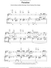 Cover icon of Paradise sheet music for voice, piano or guitar by Boyzone, intermediate skill level