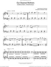 Cover icon of Our Dearest Mothers (Oomama Bethu Esibathandayo) (arr. Nkululeko Zungu) sheet music for piano solo (elementary) by South African Folksong and Nkululeko Zungu, beginner piano (elementary)