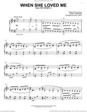 Cover icon of When She Loved Me (from Toy Story 2) (arr. Kevin Olson) sheet music for voice and other instruments (E-Z Play) by Sarah McLachlan, Kevin Olson and Randy Newman, easy skill level