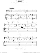 Cover icon of Joanna sheet music for voice, piano or guitar by Scott Walker, intermediate skill level