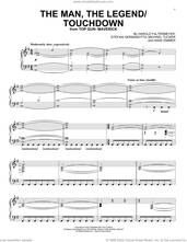 Cover icon of The Man, The Legend / Touchdown (from Top Gun: Maverick) sheet music for piano solo by Hans Zimmer, Harold Faltermeyer, Lady Gaga & Lorne Balfe, Hans Zimmer, Harold Faltermeyer, Lady Gaga and Michael Tucker, intermediate skill level