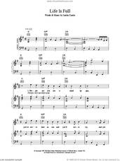 Cover icon of Life Is Full sheet music for voice, piano or guitar by Del Amitri, intermediate skill level