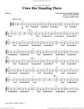 Cover icon of I Saw Her Standing There (arr. Kirby Shaw) (complete set of parts) sheet music for orchestra/band (Rhythm) by The Beatles, John Lennon, Kirby Shaw and Paul McCartney, intermediate skill level