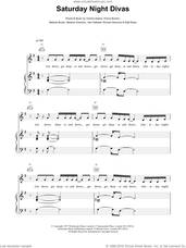 Cover icon of Saturday Night Divas sheet music for voice, piano or guitar by The Spice Girls, intermediate skill level