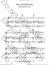 Cover icon of Once In A Blue Moon sheet music for voice, piano or guitar by Lighthouse Family, intermediate skill level