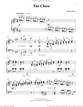 Cover icon of The Chase sheet music for piano solo (elementary) by Melody Bober, classical score, beginner piano (elementary)