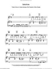 Cover icon of Intuition sheet music for voice, piano or guitar by Natalie Imbruglia, intermediate skill level