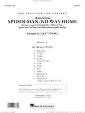 Cover icon of Themes from Spider-Man: No Way Home (arr. Larry Moore) (COMPLETE) sheet music for orchestra by Larry Moore and Michael G. Giacchino, intermediate skill level