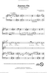 Cover icon of Journey On sheet music for choir (2-Part) by Derrick Fox, intermediate duet