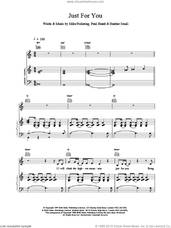 Cover icon of Just For You sheet music for voice, piano or guitar by M People, intermediate skill level