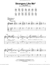 Cover icon of Strangers Like Me (from Tarzan) sheet music for guitar solo (easy tablature) by Phil Collins, easy guitar (easy tablature)