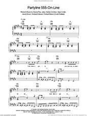 Cover icon of Partyline 555 On Line sheet music for voice, piano or guitar by Ben Folds Five, intermediate skill level
