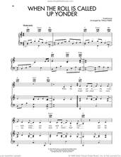 Cover icon of When The Roll Is Called Up Yonder sheet music for voice, piano or guitar by Twila Paris and James M. Black, intermediate skill level