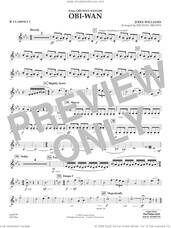Cover icon of Obi-Wan (arr. Michael Brown) sheet music for concert band (Bb clarinet 3) by John Williams and Michael Brown, intermediate skill level