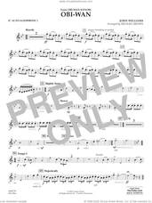 Cover icon of Obi-Wan (arr. Michael Brown) sheet music for concert band (Eb alto saxophone 1) by John Williams and Michael Brown, intermediate skill level
