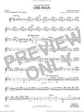 Cover icon of Obi-Wan (arr. Johnnie Vinson) sheet music for concert band (Eb alto sax/alto clar.) by John Williams and Johnnie Vinson, intermediate skill level