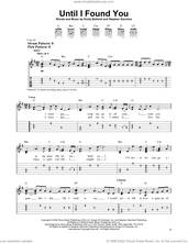 Cover icon of Until I Found You sheet music for guitar solo (easy tablature) by Stephen Sanchez and Emily Beihold, easy guitar (easy tablature)