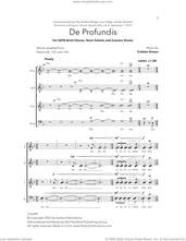 Cover icon of De Profundis sheet music for choir (SATB Divisi) by Cristian Grases, intermediate skill level