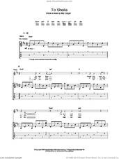 Cover icon of To Sheila sheet music for guitar (tablature) by The Smashing Pumpkins, intermediate skill level
