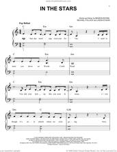 Cover icon of In The Stars sheet music for piano solo by Benson Boone, Jason Evigan and Michael Pollack, easy skill level