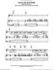 Cover icon of Hurry Up And Wait sheet music for voice, piano or guitar by Stereophonics, intermediate skill level