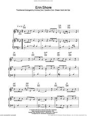 Cover icon of Erin Shore sheet music for voice, piano or guitar by The Corrs, intermediate skill level