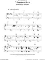 Cover icon of Philosophers Stone sheet music for voice, piano or guitar by Van Morrison, intermediate skill level