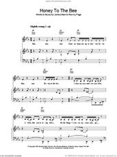 Cover icon of Honey to the Bee sheet music for voice, piano or guitar by Billie Piper, intermediate skill level