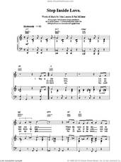 Cover icon of Step Inside Love sheet music for voice, piano or guitar by The Beatles, intermediate skill level