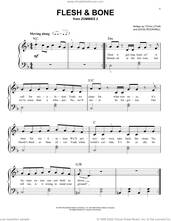 Cover icon of Flesh and Bone (from Disney's Zombies 2) sheet music for piano solo by Zombies Cast, Doug Rockwell and Tova Litvin, easy skill level