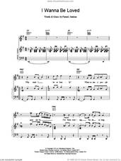 Cover icon of I Wanna Be Loved sheet music for voice, piano or guitar by Elvis Costello, intermediate skill level