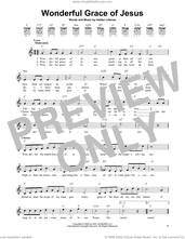 Cover icon of Wonderful Grace Of Jesus sheet music for guitar solo (chords) by Haldor Lillenas, easy guitar (chords)