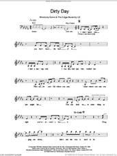 Cover icon of Dirty Day sheet music for voice and other instruments (fake book) by U2, intermediate skill level
