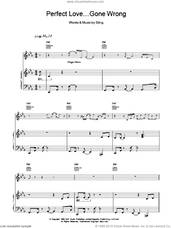 Cover icon of Perfect Love Gone Wrong sheet music for voice, piano or guitar by Sting, intermediate skill level