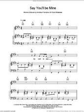 Cover icon of Say Youll Be Mine sheet music for voice, piano or guitar by Steps, intermediate skill level
