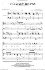 Cover icon of I Will Awaken The Dawn! sheet music for choir (SAB: soprano, alto, bass) by Philip M. Hayden and Psalm 57, intermediate skill level