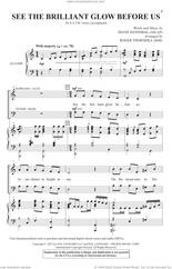 Cover icon of See The Brilliant Glow Before Us (arr. Roger Thornhill) sheet music for choir (SATB: soprano, alto, tenor, bass) by Diane Hannibal and Roger Thornhill, intermediate skill level