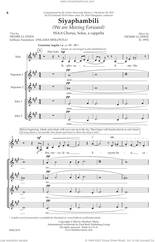 Cover icon of Siyaphambili (We Are Moving Forward) sheet music for choir (SSAA: soprano, alto) by Denise LL Onen, intermediate skill level