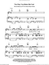 Cover icon of The Way You Make Me Feel sheet music for voice, piano or guitar by Ronan Keating, intermediate skill level
