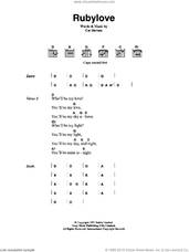 Cover icon of Rubylove sheet music for guitar (chords) by Cat Stevens, intermediate skill level