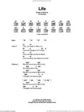 Cover icon of Life sheet music for guitar (chords) by Cat Stevens, intermediate skill level