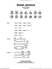 Cover icon of Sweet Jamaica sheet music for guitar (chords) by Cat Stevens, intermediate skill level
