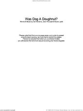 Cover icon of Was Dog A Doughnut? sheet music for guitar (chords) by Cat Stevens, Bruce Lynch and Jean Roussel, intermediate skill level