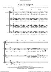 Cover icon of A Little Respect (arr. Ed Aldcroft) sheet music for choir (SATB: soprano, alto, tenor, bass) by Erasure, Ed Aldcroft, Andy Bell and Vince Clarke, intermediate skill level