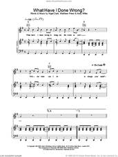 Cover icon of What Have I Done Wrong sheet music for voice, piano or guitar by Dodgy, intermediate skill level